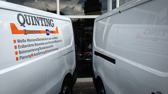 Transporter Beschritung - Renault Trafic Quinting Zementol