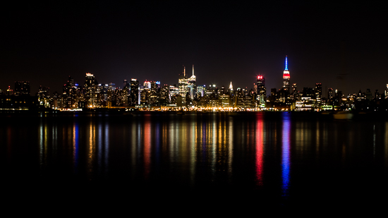USA - New York - Night Skyline